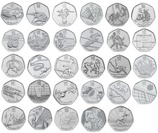 Olympic 50p Coins 2011 Fifty Pence / Royal Mint / Choose Your Coin - Available on eBay