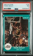 1983-84 STAR #135 THURL BAILEY PSA 7