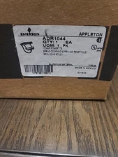 ⭐NEW IN BOX⭐EMERSON APPLETON ADR1044 100-Amp RECEPTACLE 100A 600V 4W4P