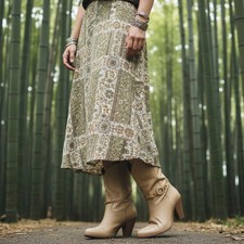 Women Gold Boot Chain Bracelet Shoe Bling Circle Charm Adjustable Size PAIR