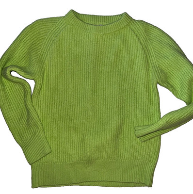 Mara Hoffman Andi Sweater S 100% Wool Green