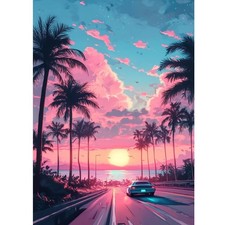 Diamond Art Kits for Adults, Road Scenery Diamond Painting 5D Diamond Art for...