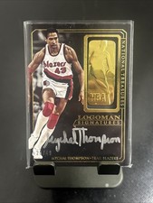 2014 Panini National Treasures - Gold Logoman Signatures Mychal Thompson /49 