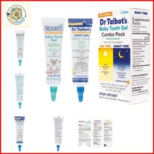 Dr. Talbot s Baby Tooth Gel Combo Pack - 0.53 oz - 2 Pack Daytime and Night...