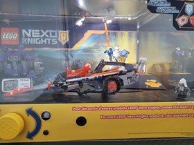 LEGO NEXO KNIGHTS: 70348, 70350, & 70362 2018 Store Display With Working Lights!