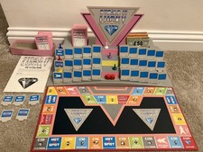 Vintage Strike It Lucky Board Game Parker 1988 ITV Quiz Family Good Condition.