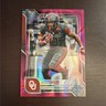 2025 Bowman University Chrome Pink Lava Refractor Taylor Tatum #125 Oklahoma