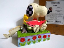 SNOOPY PEANUTS CHARLIE BROWN WOODSTOCK JIM SHORE ENESCO FIGURINE 2021