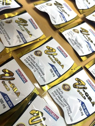 V=gra Natural Herbal Male Supplement 10 Pills) Gold Original