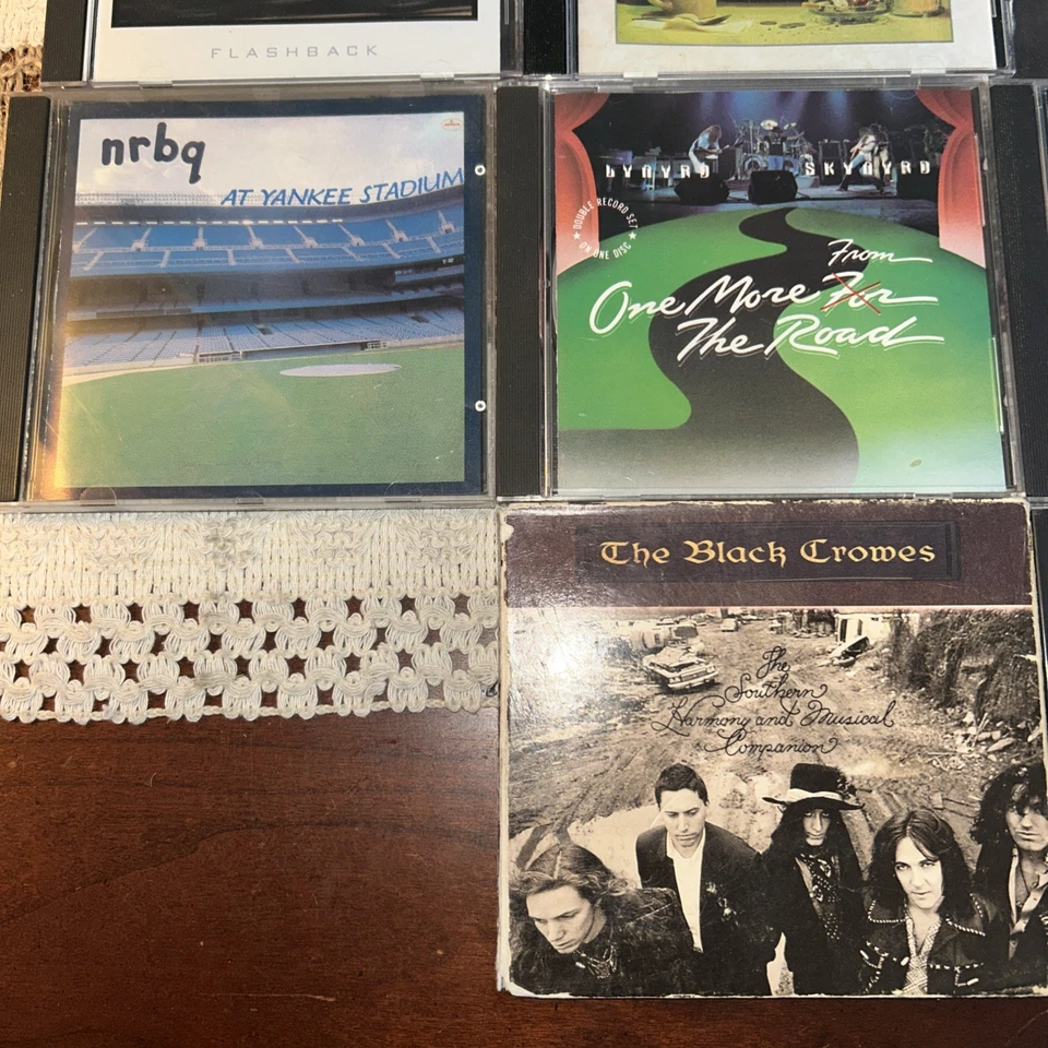 LOT 10 CDs Southern Rock Lynyrd Skynyrd ZZ Top SRV 38 Special NRBQ Black Crowes Foto 3 de 4