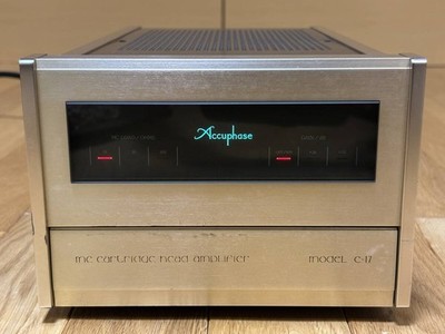 ACCUPHASE C-17 MC HEAD AMP CLASS A DUAL MONO HIGH END AUDIO 100V JAPAN