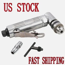 90° Degree Elbow Air Drilling Machine Right Angle PunchDrill Pneumatic Drill US