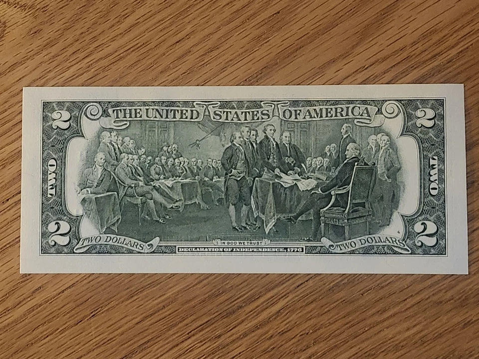 2009 $2 "STAR NOTE" DALLAS DISTRICT UNC/GEM K00205261* 512K RUN 1 OF 2 CONS SER - Image 2 of 4