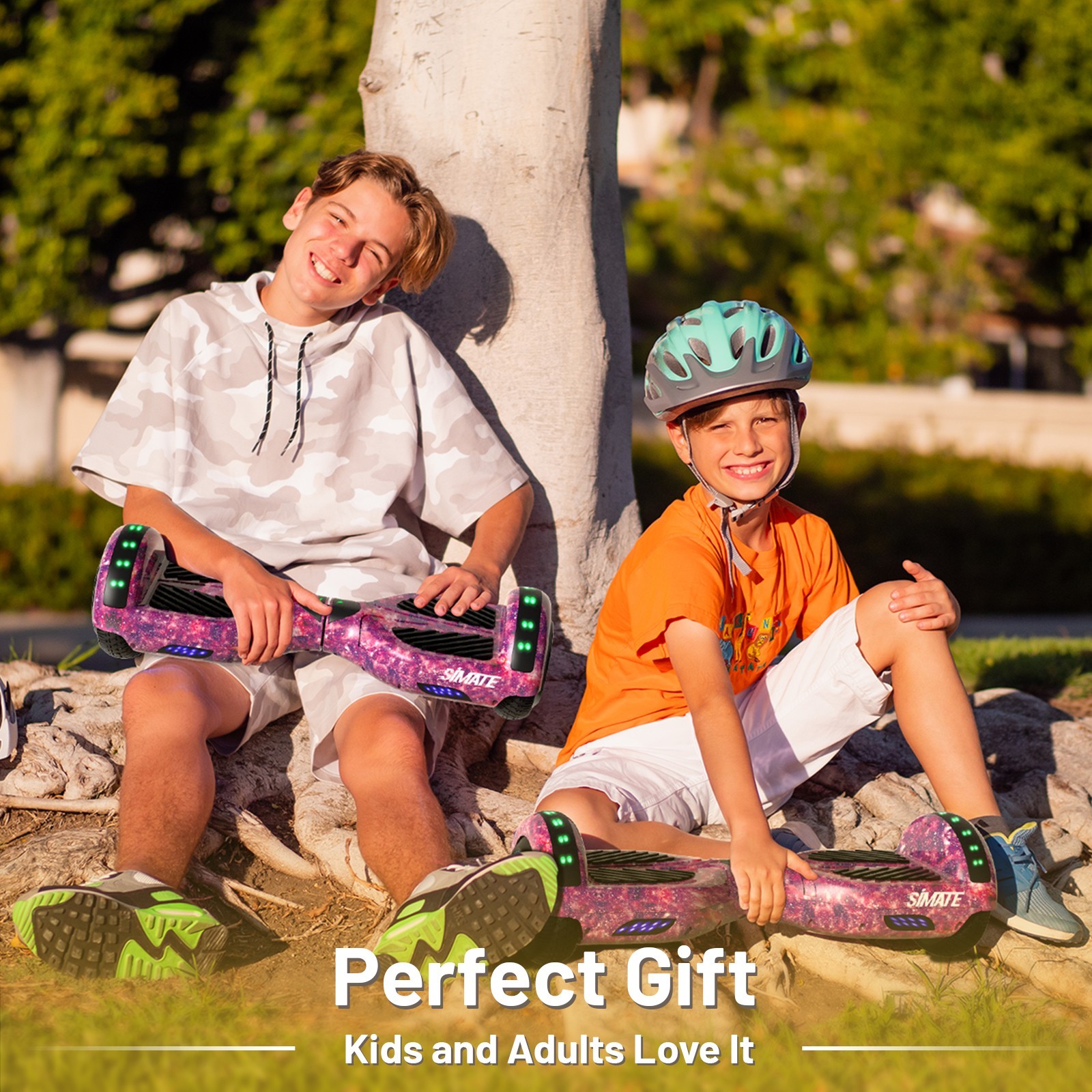 Commugo Hoverboard for Kids Self Balancing Scooters UL2272 e Scooter Bluetooth