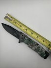 Master USA Folding Knife MU-A070DG Single Plain Blade, Digital Camo — photo 6