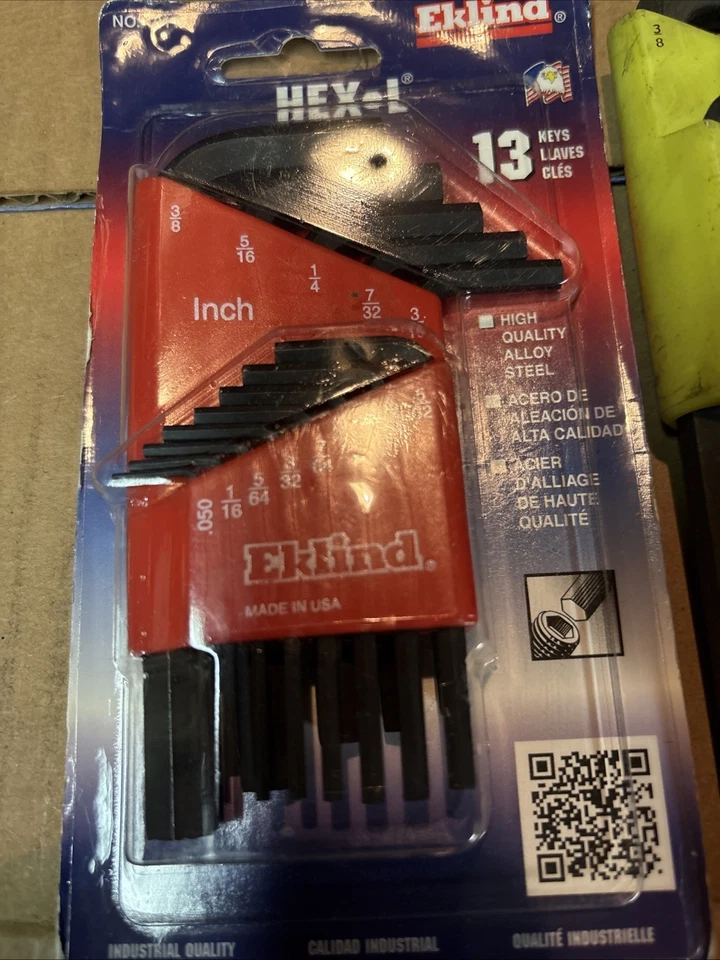 Eklind And Bondhus L-shaped Hex Key Sets - Image 2 of 3