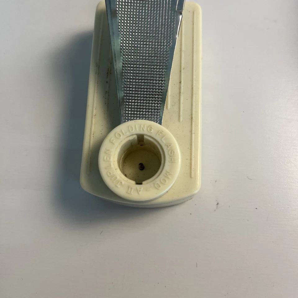 Vintage Jupen Model A-II Folding Flash Unit w/ Leather Case Japan - Image 3 of 4