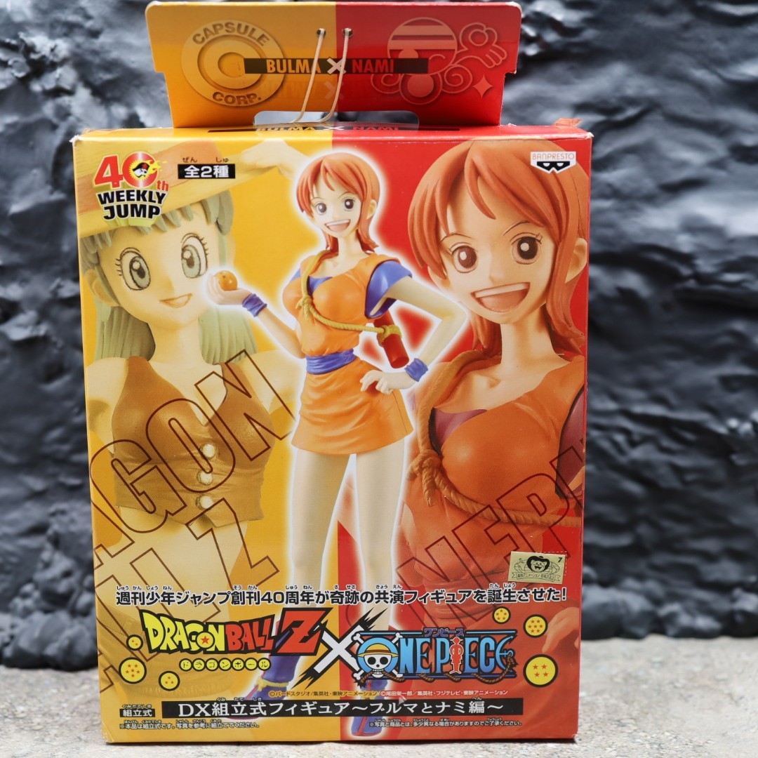 New Dragon Ball x One Piece Weekly Jump 40th Goku Style NAMI