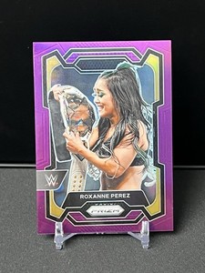 2024 PANINI PRIZM WWE #101 ROXANNE PEREZ PURPLE PRIZM /149