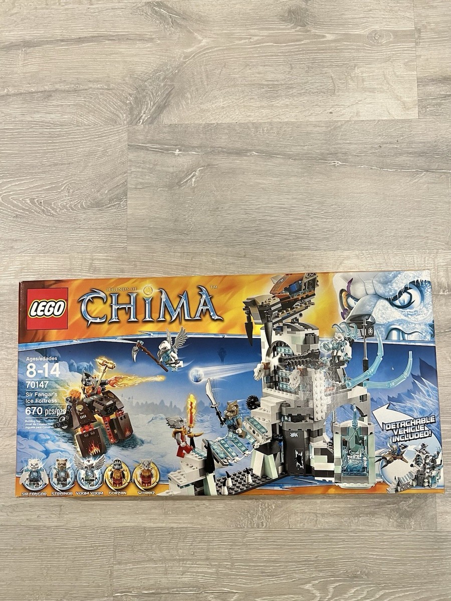 LEGO LEGENDS OF CHIMA: Sir Fangar's Ice Fortress (70147) for sale
