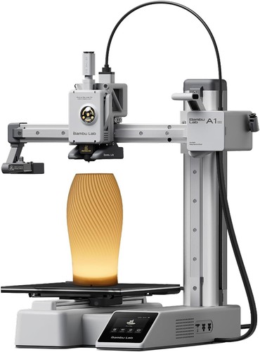A1 mini 3D Printer + LED Lamp Kit, Set Up in 20 Mins, High Speed & Precision, Fu