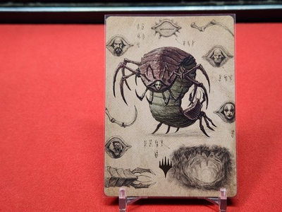 #ad Koh the Face Stealer 2 Art Card Gold Stamped Planeswalker Symbol Art Series $5.99