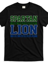 Spartan-On-Saturday-Lion-On-Sunday-Funny-Detroit-T-ShirtSos0755250-AtBlackProd