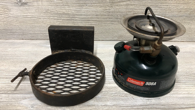 Coleman 508Ａ 1996 Coleman Model 508A Single Burner Camp Stove w/Custom Mounting