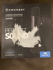 Amcrest AM340 Perfect Sound Cardioid Microphone (w/ adjustable metal stand)