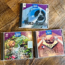   Vintage Microsoft Home CD-ROM Lot (1990s)  ...