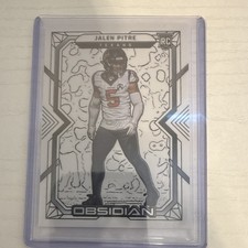 Panini 2022 Obsidian Jalen Pitre Rookie RC #156 Houston Texans