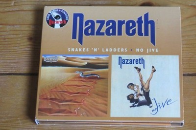 2 CD - NAZARETH - Snakes 'n' Ladders / No Jive + bonus tracks