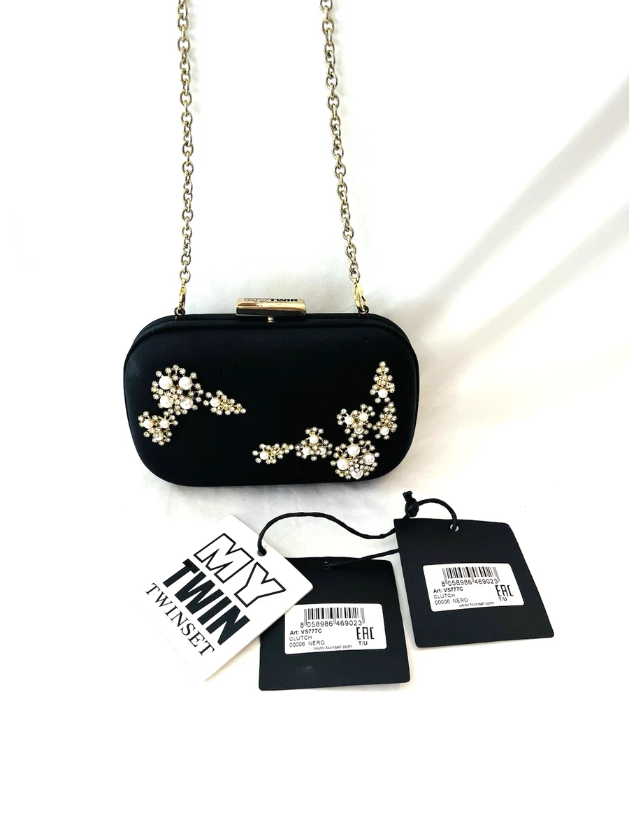 Sac Femme TWIN-SET Blanc Multicolore - Modèle 241TB7063-00282, Neuf Avec étiquettes