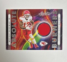 2021 Panini Absolute Football Mecole Hardman Jr. Absolute Burners Relic #AB4