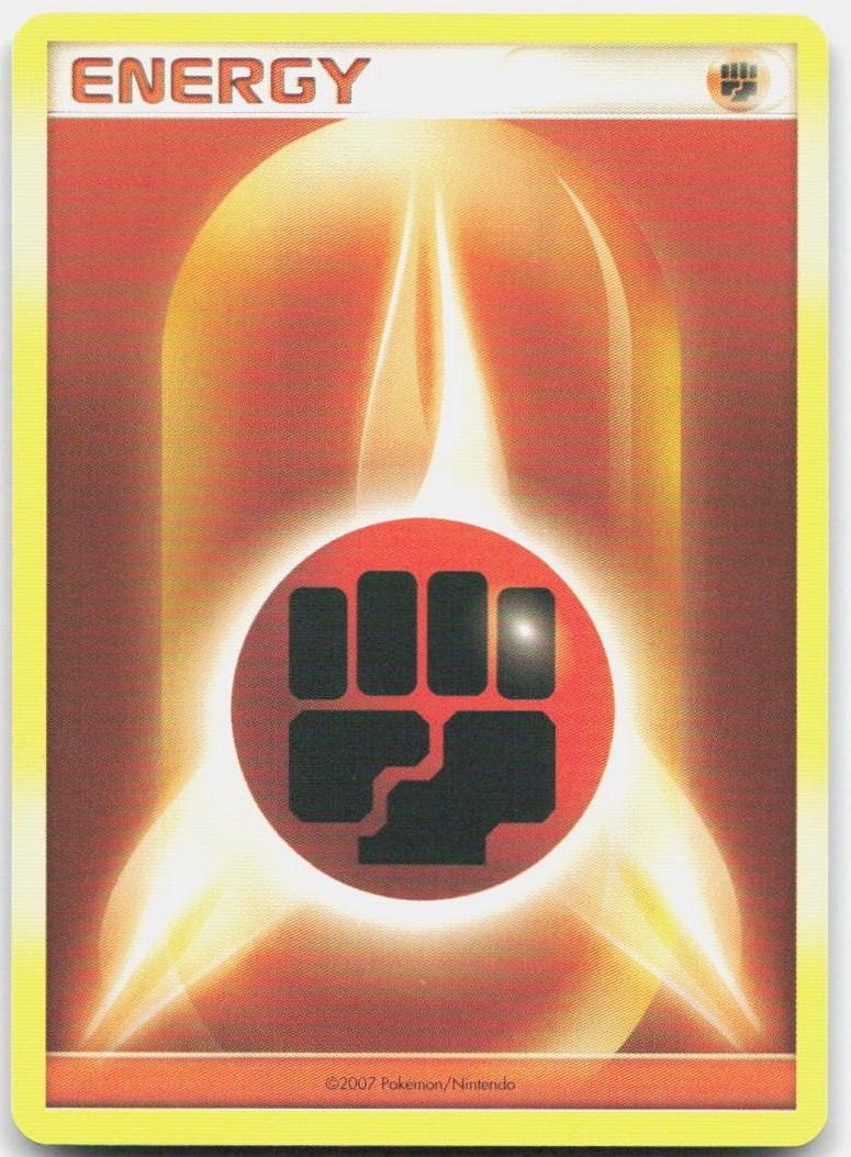 Fighting Energy (2007 Unnumbered) League & Championship Cards Pokemon LP