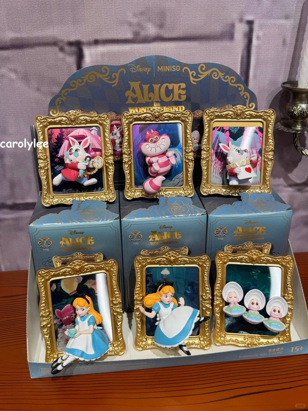 Miniso Disney Alice In Wonderland Series Blind Box Confirmed Figure Art Toy Gift