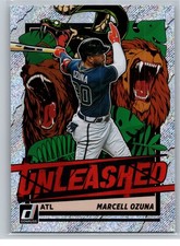 2021 Donruss #UNL11 Marcell Ozuna Unleashed Rapture