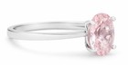 GENUINE 1.08 Cts MORGANITE RING 10k SOLID WHITE GOLD - Free Appraisal -NWT — photo 6