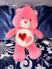 2003 Care Bears Love-A-Lot Interactive Talking Singing Motion Pink Plush