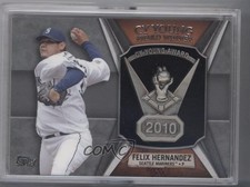 2013 Topps Cy Young Award Winner Commemorative Relic Felix Hernandez #CY-FH 1q7