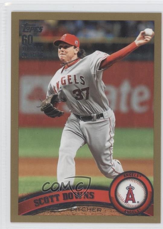 2011 Topps Update Gold 590/2011 Scott Downs #US101 1g5