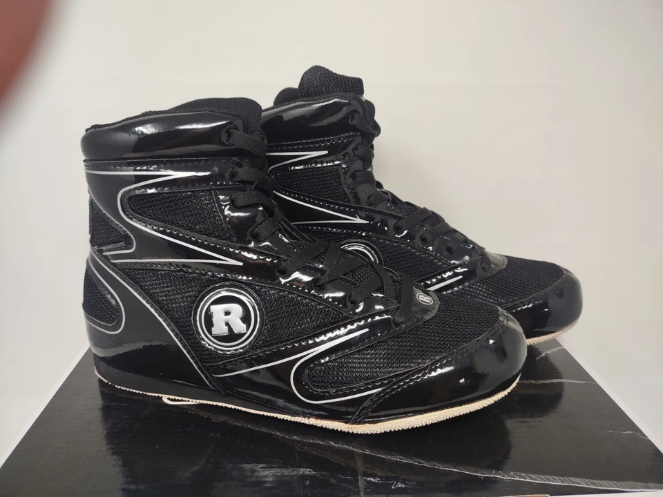 NEW Ringside Diablo Boxing Shoes Black Size 5 Unleash Your Fighting Spirit! - Image 4 of 4