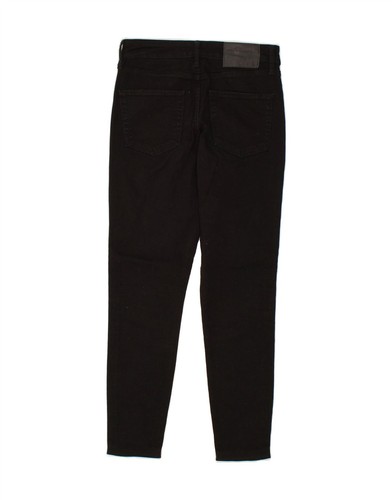 Jeans skinny SUPERDRY donna studio W28 L26 cotone nero AK08 - Foto 2 di 3