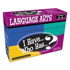 Teacher Created Resources I Have... Who Has... Game Grades 3-4 TCR7816