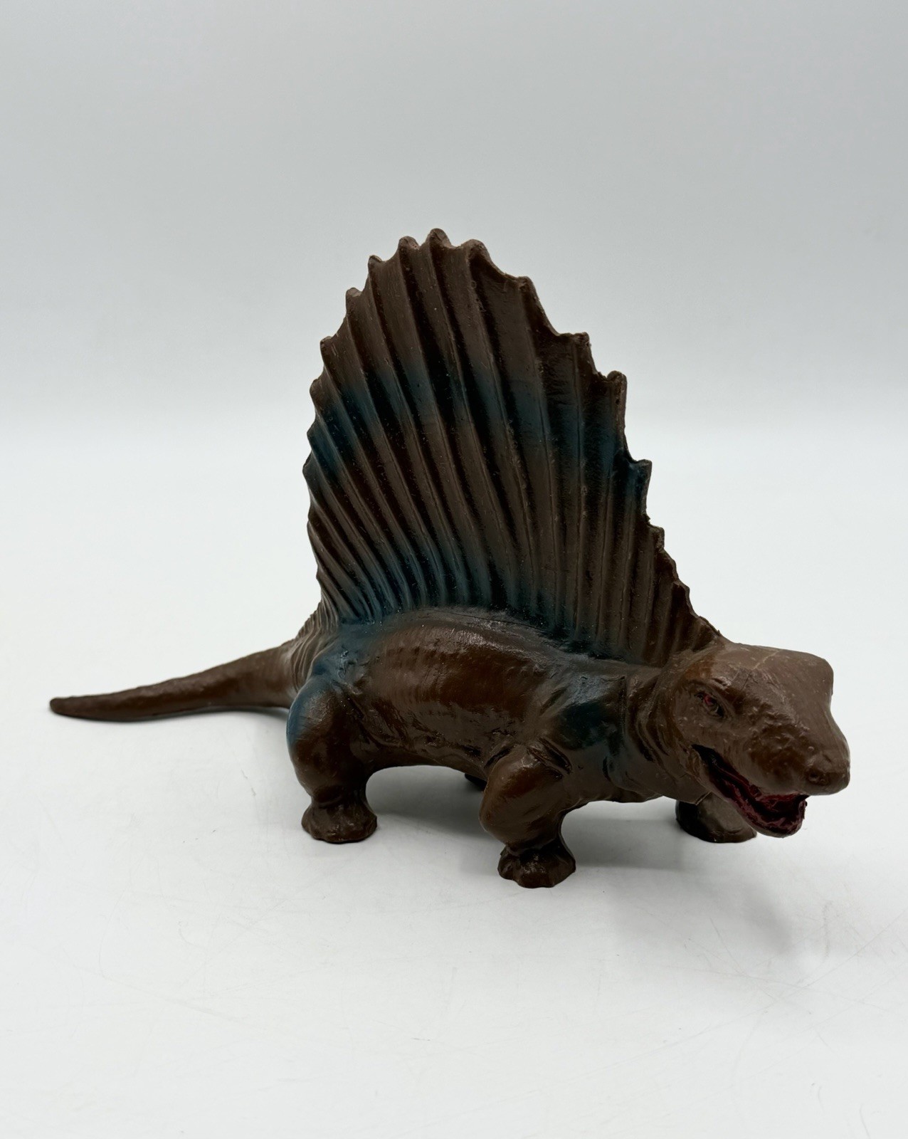 Vintage 1950s J.H. Miller Wax Plastic Dinosaur Dimetrodon