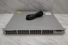 Cisco WS-C3850-48P-S Catalyst 3850 48-Port PoE+ Gigabit Ethernet Switch 2x PSU