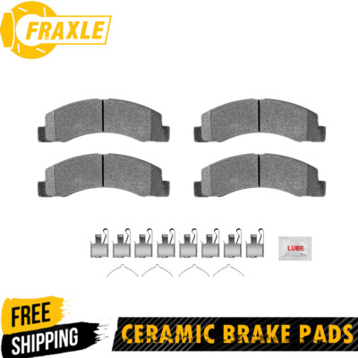 Front Ceramic Brake Pads Kit for 2000-2005 Ford Excursion F250 F350 Super Duty