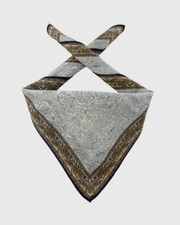 Vintage Christian Dior Handkerchief Neckerchief Bandana Pocket Square Gift