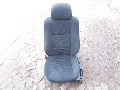 Sitz BMW 3er E46 Vorne Links Fahrersitz Stoff Anthrazit