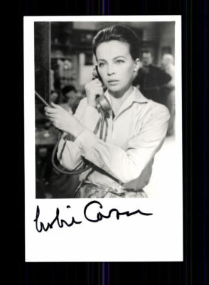 Leslie Caron Autogrammkarte 60er Jahre Original Signiert +A 174214